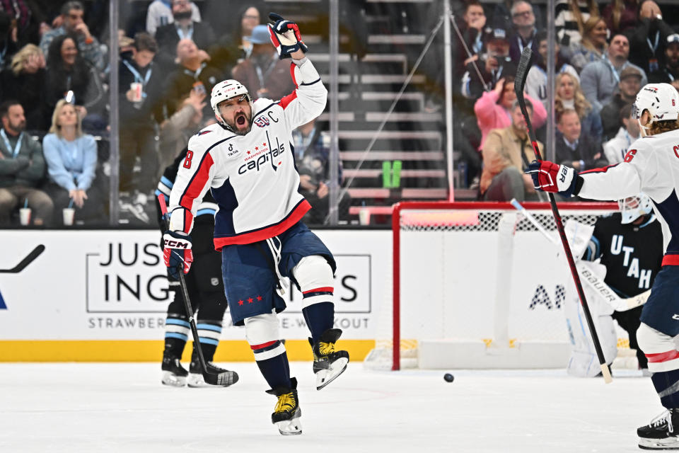 Alex Ovechkin has scored against 178 different players since entering the NHL in 2005. (Photo by Jamie Sabau/NHLI via Getty Images)