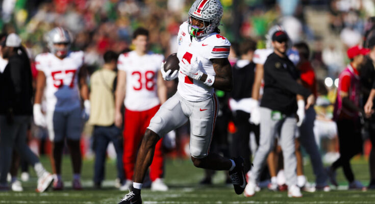 College Football Playoff highlights, results: Ohio State beats Oregon in Rose Bowl; Texas is determined to beat ASU in the Peach Bowl