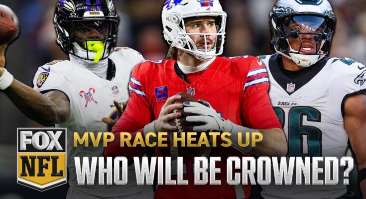 Lamar Jackson, Josh Allen and Saquon Barkley: MVP race HEATS UP