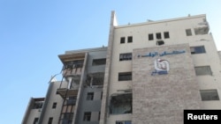 Damage is seen after an Israeli strike on Al-Wafaa hospital, according to the Palestinian civil defense, amid ongoing clashes between Israel and Hamas, in Gaza City, December 29, 2024.