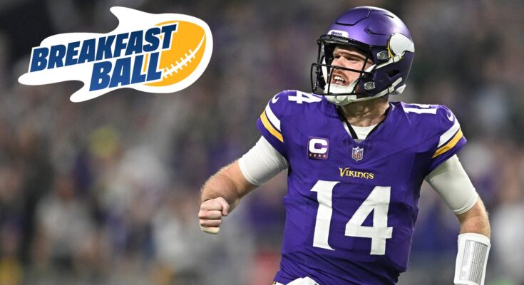 Vikings beat Packers 27-25, Is Minnesota the team to beat in the NFC? | Breakfast ball