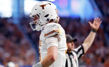 Quinn Ewers needed two touchdowns to save Texas' season in the Peach Bowl and seal his legacy once and for all.